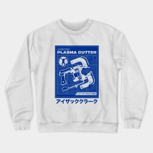 Plasma Cutter Blueprint Crewneck Sweatshirt